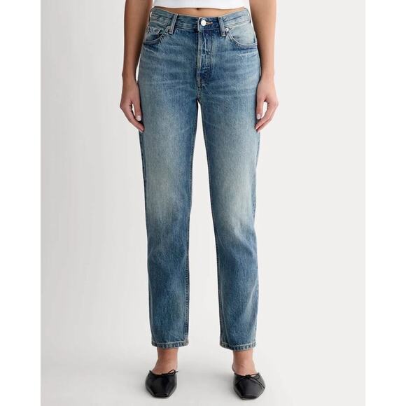 Everlane Denim - Everlane The '90s Cheeky Jean Vintage Mid Blue Size 27 Regular EUC